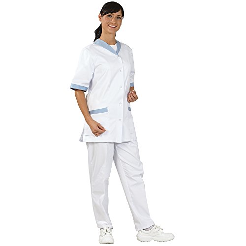 Planam Damen Bundhose Mischgewebe reinweiß Modell 1647 – Bild 6