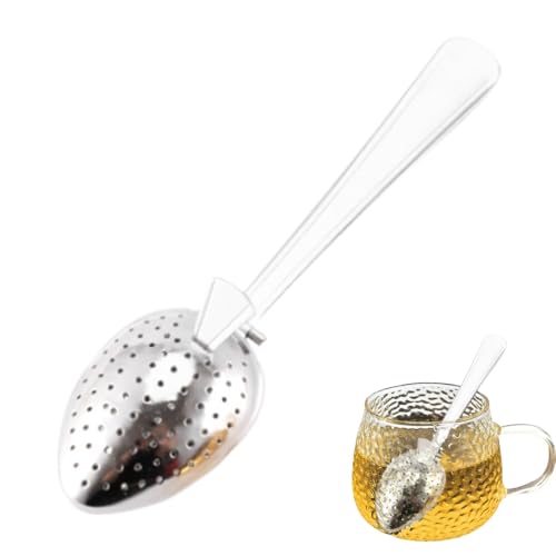 Atters De Té A Granel - Infusor De Té De Acero Inoxidable | Hojas De Té De Cuchara De Infusión De Acero Inoxidable Instantánea De Filtro De Té Con Agujeros Finos Para Viajes A Casa