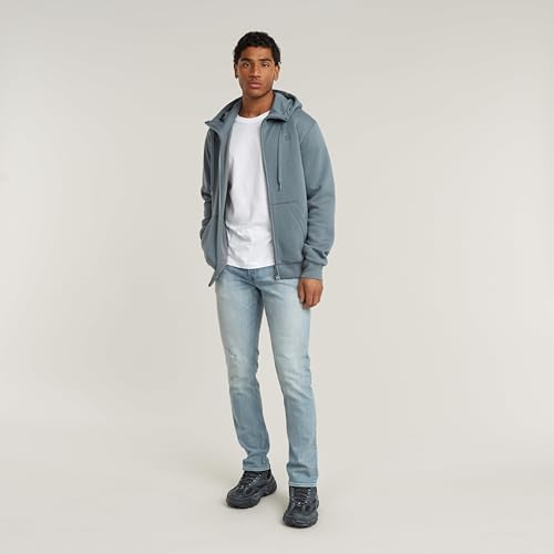 G-STAR Raw - Mens 3301 Slim Jeans, Color Sun Faded Mirage Blue, Size: 27W x 32L3