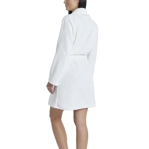 Image of Juicy Couture Women's Super Soft Luxe Plush Shawl Collar Robe