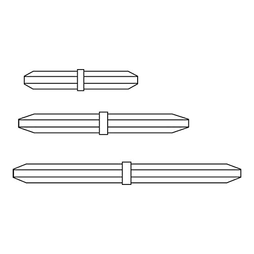 Octagonal Stir Bar 5/16 X 7/8”