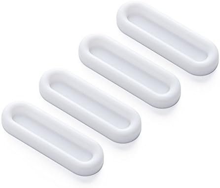 Maniglie Adesive Per Vetro - Ventosa Resistente, Bianco Lucido - Per Cucina, Frigorifero, Bagno - Facile Installazione - Foto 4