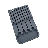 OHPHCALL Kunststoff Messerhalter Küchen Schneideständer mit Glatten Kanten Multifunktionaler Küchenorganizer für Haushaltsschneider Praktischer Cutter Aufbewahrungsständer