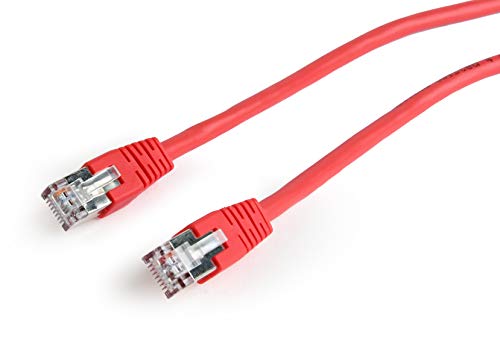 Gembird PP6-0.5M/R câble de réseau 0,5 m Cat6 F/UTP (FTP) Rouge - Câbles de réseau (0,5 m, Cat6, F/UTP (FTP), RJ-45, RJ-45, Rouge)