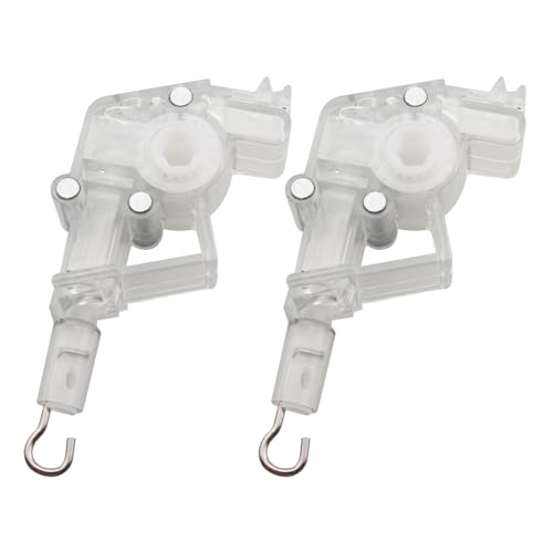 CTWHA 2PCS 2 Inch Low Profile Horizontal Shutter Tilt Mechanism Hook Connector with Hexagonal Gear Hole Window Treatments Replacement Part
