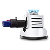 Ivation Butane Micro Burner – Mini Tabletop Butane Burner w/Adjustable Gas Control Knob & Safety Button – Instant High-Intensity Flame for Boiling Hot Water, Making Coffee, Cooking Food & More