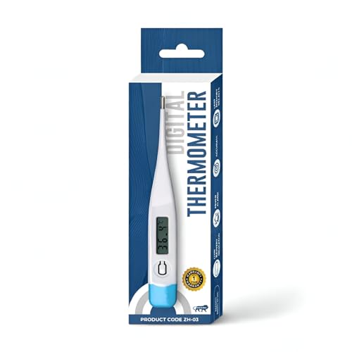 Image of Digital Thermometer With Quick Measurement For Fever Temperature Machine Clinical Thermometer Body Temperature Thermometer For Kids & Adults thermometer For Oral, Underarm & Rectal
