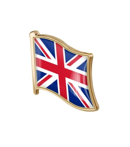 Image of World Most Countries Single Pin Brooch Badge United States USA America and Other Countries Cross Friendship Pin Badge for Men Women