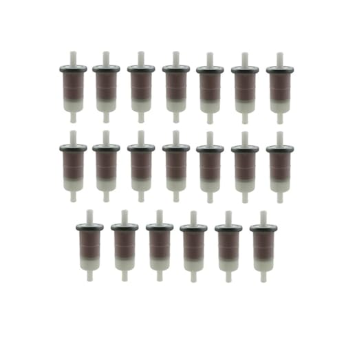 CB 400F VTX1300R/S CBR600 900RR CBR 1000F GL1500 GL1200 VT 600 750 ST 1100 VFR 750用3/8インチ 10mm オートバイフィルター(20pcs)