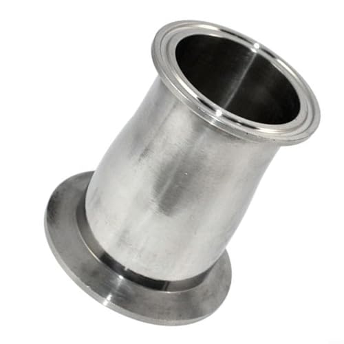 Conector tri clamp 3.5 a 4 para adaptar tuberías sanitarias de acero 5