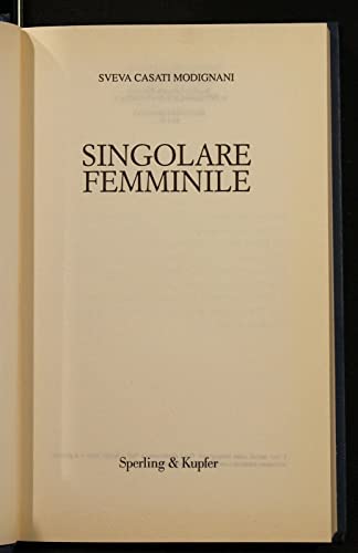 Singolare Femminile - 2