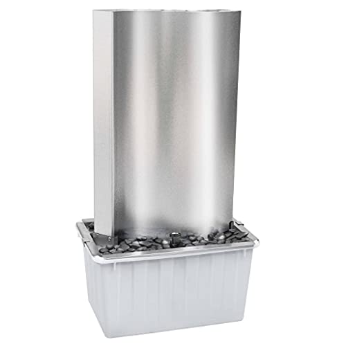 vidaXL Gartenbrunnen mit LED Beleuchtung Springbrunnen Garten...