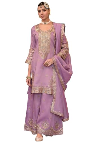 Costume indien Simar et sa broderie Sharara, la tenue élégante et confortable en taille M