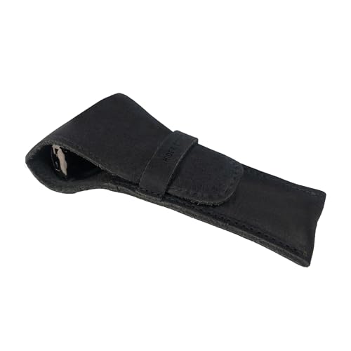 Funda de cuero para maquinilla de afeitar accesorios de afeitado de piel 5