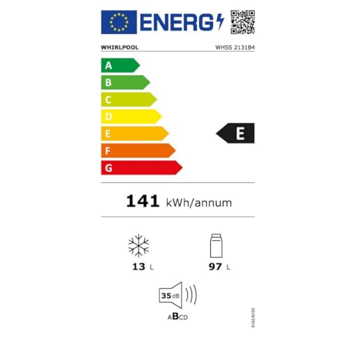 Réfrigérateur 1p intégrable WHIRLPOOL WHSS2131B4 - vue 7