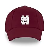 Creative Knitwear Mississippi State Bulldogs Toddler Unisex Baseball Cap Maroon - 12-24 Months