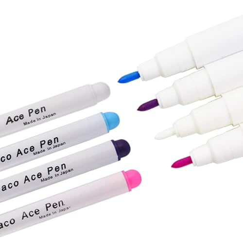 D&D 659516356325 Fabric Marking Pens, 4 Color Water Soluble Ink For Quilting, Dressmaking, Sewing Marking & Tracing Tools thumb #1