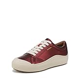 Picture of Dr. Scholl's Women's Time Off Sneaker Burgundy Red Metallic 6 M