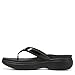 Vionic High Tide II Thong Sandals Black Leather 8 M