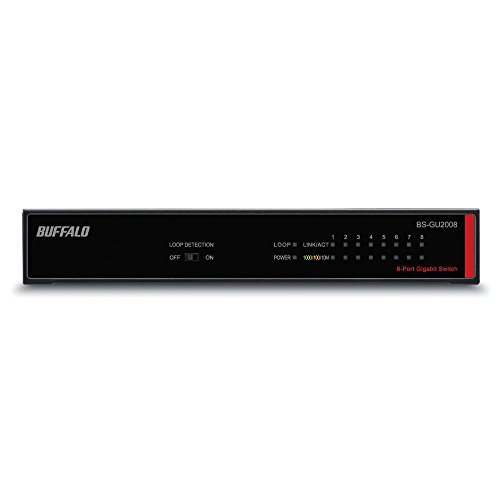 Buffalo Unmanaged 8 Port Business Switch (Bs-Gu2008) #TOP1