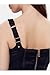 GUESS Women's Selene Corset Top, Blue Denim