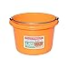 Tuff Stuff 5Qts Small Round Bucket Orange