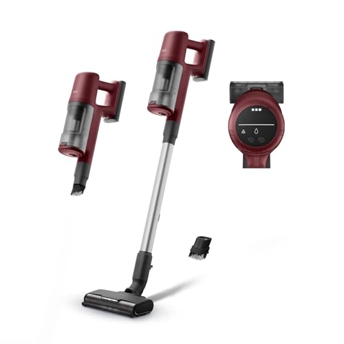 AEG Aspirador con mango inalámbrico en color rojo oscuro