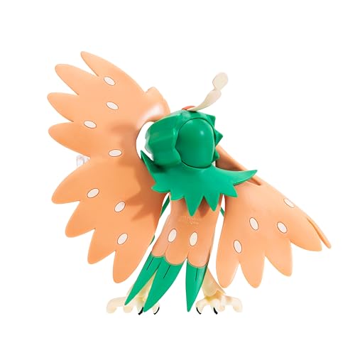 Pokémon PKW3038 - Battle Feature Figure - Silvarro, offizielle bewegliche Figuren, 11,5 cm – Ansicht 6