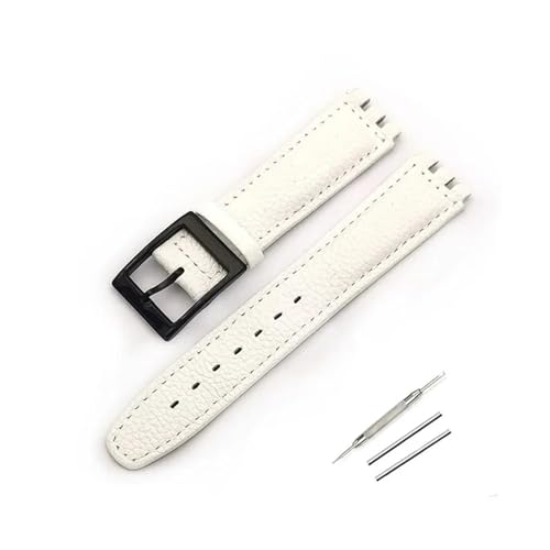 Sangle en cuir 17 mm résistant pour remplacer un bracelet de montre usé