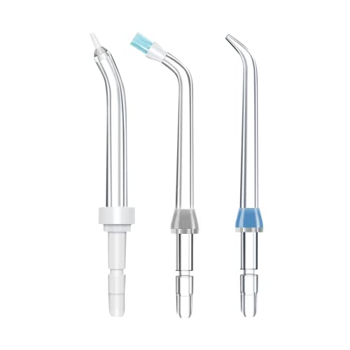 Replacement Parts For Waterpik Pik Water Flosser Compatible With Waterpik Water Flossers And Other Brand Oral Irrigators(1 Classic Jet Tips & 1 Orthodontic Tips & 1Plaque Seeker Tips) #TOP3