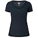 Produktbild super.natural W SIERRA140 V NECK Merino Shirt Damen - Geruchs- und feuchtigkeitsabweisendes T-Shirt mit V-Ausschnitt, Sommer Funktionswäsche für Sport & Alltag