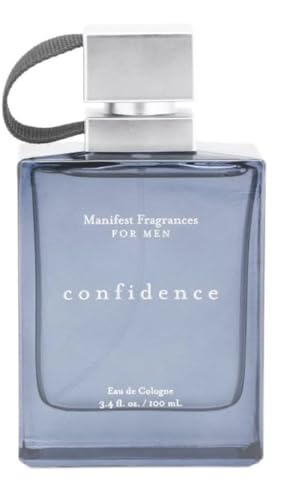 Confidence Eau De Cologne Fragrance For Him 3.4 Fl Oz, Blue