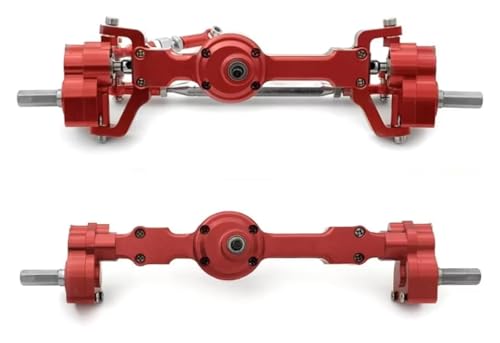 Moviziroten RC �C�����f�� MN MN99S MN98 D90 D91 D99 D99S MN90 1/12 �A���~�j�E������ CNC �z�Ɏ_���t�����^�� �t�����g ���A �|�[�^�� �A�N�X�� �J�[ �A�b�v�O���[�h (�z���C�g)(Red)