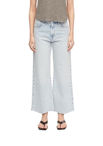 Jean large 7/8 femme Comma pantalon confortable bleu 42