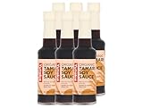 Yutaka Organic Tamari Soy Sauce 150ml (Pack of 6) | Naturally Brewed Japanese Soy Sauce | Premium Gluten-Free & Vegan