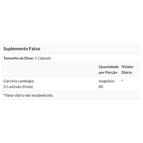 Garcinia Cambogia 80mg Swanson Extrato 60 Caps Importado