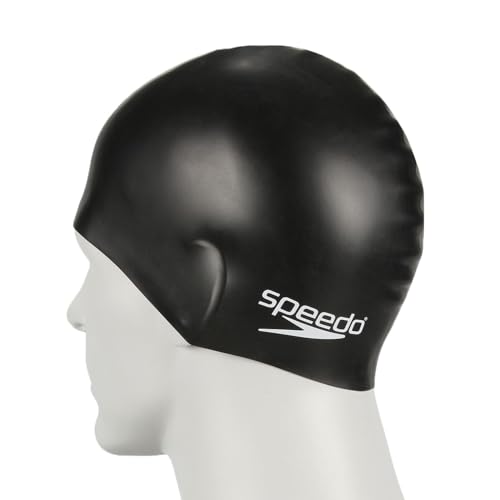 Image of Speedo Unisex Kids Moulded Silicone Chlorine Resistant Swim Cap for Boys and Girls