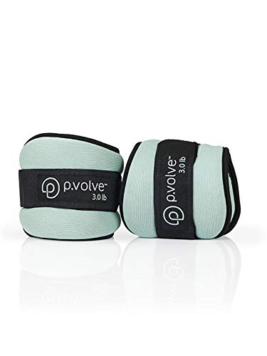 P.volve 3lb Ankle Weights for Home Workouts - Mint