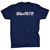 Binford Tools T-Shirt - Classic Vintage Style TV Shirt for Men - 002- F/Navy-Lg