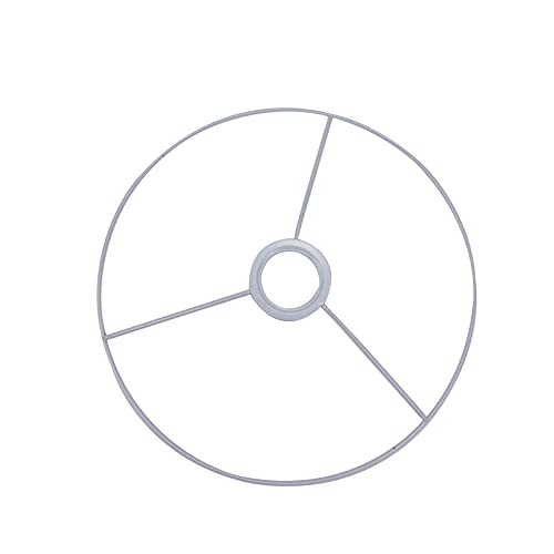 Image of 250mm /9.84 Inch Lamp Shade Ring 2 Set, DIY Ring Lamp Shade Spider Fitter Bracket Light Accessory