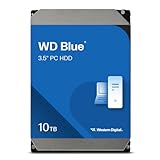 【Amazon.co.jp限定】Western Digital ウエスタンデジタル WD Blue 内蔵 HDD ハードディスク 10TB CMR 3.5インチ SATA 7200rpm キャッシュ512MB メーカー保証2年 WD100EAGZ-AJP エコパッケージ【国内正規取扱代理店】