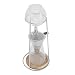 Cafetière goutte à goutte, 600 ml en acier inoxydable glacé cafetière goutte à goutte design élégant pour café