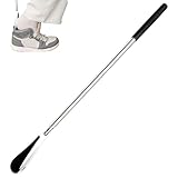 Pas facile à casser : fabriqué en métal robuste qui ne se plie pas et ne se casse pas, le chausse-pied est durable et ne rouille pas et ne se casse pas facilement, vous offrant un service durable.