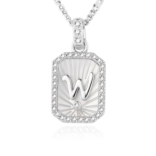 ARSIS Platinum Plated Initial Necklaces for Women product image