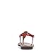 Sam Edelman Women's Gigi Flat Sandal, Summer Red, 8