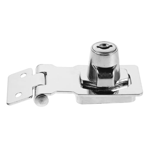 ORFOFE キャビネット引き出し用鍵付きラッチ、金属製の掛け金ロック、セキュリティドア用掛け金ロック、家庭用オフィス用金庫