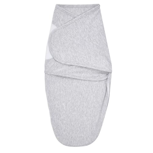Image of aden + anais Essentials Easy Swaddle Wrap Quick Change with Bottom Zipper, Snug Cotton Knit Baby Wrap Swaddle Blanket for Newborns, TOG 1.0, 3-Pack, Twinkle, 0-3 Months, Small /Medium