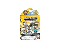Treasure X Minecraft Caves & Cliffs Cave Adventure Pack Discover Craft with 16 Levels of Adventure, Mine Character Mini Mob to Collect. Will You find The Real Gold Dipped Treasure, Multicolor (41676)