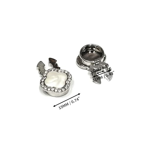 Cubiertas de Botones Trébol de Cuatro Hojas para Camisa miniatura 2