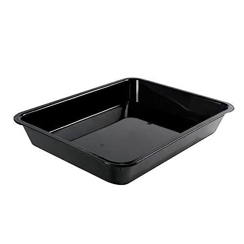 SOLUSTRE Food Grade Plastic Meat Tray for Supermarket Home Storage Slip Design Seafood Pork Packing Box for Fresh Meat Preservation